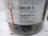 VW AUDI SKODA SEAT ORYGINALNY USZCZELNIACZ DO OPON MLEKO TIRE SEALANT ZESTAW NAPRAWCZY KOŁA 600ML - 3