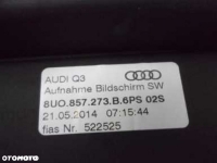 Audi Q3 Wyświetlacz Monitor Ekran Lcd  8U0857273B - 5