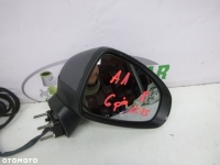 Audi A1 2012 Lusterko Prawe Elektryczne 6 Pinów LZ7S - 2
