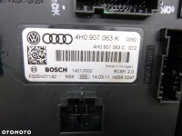 STEROWNIK MODUŁ KOMFORTU BORDNETZ AUDI 4H0907063K - 2