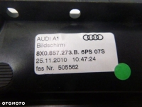 AUDI A1 EKRAN WYŚWIETLACZ MMI NAVIGACJI 8X0857273B - 4