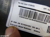 MERCEDES A W176 KONSOLA KOKPIT DESKA ROZDZIELCZA AMG CZERWONA NIĆ CARBON ANGLIA - 6