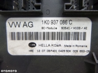 VW SEAT AUDI STEROWNIK MODUŁ KOMFORTU 1K0937086C - 3