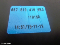 SKODA SCALA 19R PODSZYBIE LEWE PRAWE 657819416 9B9 657819415 9B9 - 7
