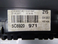 VW JETTA LICZNIK ZEGARY 5C6920971 - 3