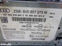 AUDI A3 8V7 WYSWIETLACZ MULTIMEDIA 8V0857273M - 4