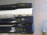 BMW E92 E93 PRÓG LISTWA PROGOWA NAKŁADKA LEWA PRAWA BRAK BIAŁYCH - 4