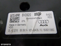 AUDI A3 15R. DIESEL LICZNIK ZEGAR 8V0920860P - 3