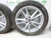 AUDI Q2 ALUFELGI KOŁA 215/50/18 81A601025F BIEŻNIK  7mm  4mm - 5