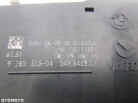 BMW F20 PRZELACZNIK SWIATEL 9265303 - 4