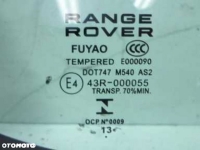 Range Rover Vogue 13R Szyba Boczna Lewa Tyl Tylna - 9