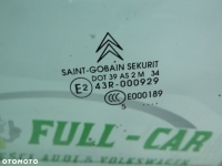 CITROEN C4 2005r SZYBA DRZWI PRZÓD LEWA - 3