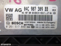 AUDI VW KOMPUTER SILNIKA ECU 04C907309BB BOSCH 0261S17849 - 2