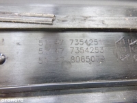 BMW M F25 F26 NAKLADKA PROGOWA LISTWA LEWA PRAWA 51477354251 51477354253 - 7