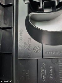 VW TIGUAN 5NA OSŁONA SŁUPKA ŚRODKOWEGO CZARNA LEWA PRAWA ELEMENT GÓRNY 5NA868309 5NA868310 - 6