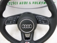 AUDI A4 Q2 81A 2019 KIEROWNICA S-LINE SKÓRA ŁOPATKI 8W0419689 - 3