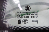 SKODA KAMIQ SZYBA KAROSERYJNA PRAWA LEWA TYŁ 21R. I 19 R. 658845297 658845298 - 4