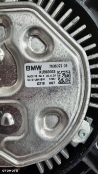 BMW X1 F45 F39 F55 NOWY !!! WENTYLATOR OBUDOWA nowy  7636072 2020 2021 r - 6