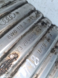 AUDI TŁUMIK SRODKOWY 8W0253211F 8W0118A ORGINAŁ - 14