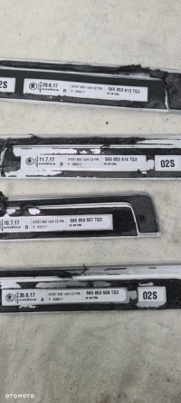 SKODA KODIAQ LISTWA PROGOWA PRZEDNIA   OZDOBNA LEWA PRAWA 565853813 565853814 - 11