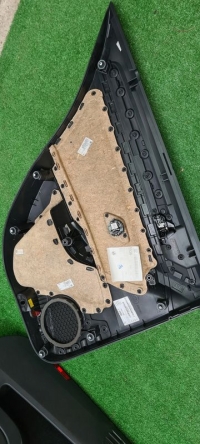 VW GOLF7 VII BOCZEK TAPICERKA DRZWI TYŁ PRZÓD 5G4868116D 5G4868115D - 6