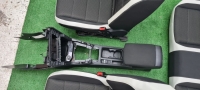 VW T-ROC 21 ROK BIAŁA SKÓRA FOTEL FOTELE KANAPA OPARCIE TUNEL  MOZLIWOSC ROZKOMPLETOWANIA - 12