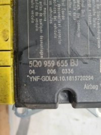 VOLKSWAGEN GOLF VII SENSOR PODUSZEK AIRBAG 5Q0959655BJ - 6