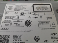 VW Volkswagen T-Cross MULTIMEDIA CZYTNIK NAWIGACJA GPS MIB STD2 2GM035874 - 5
