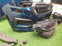 KODIAQ PRZOD MASKA ZDERZAK MASKA BLOTNIK CHLODNICA LAURIN&KLEMENT 2,0TFSI - 3